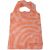 Купить Легкая складная сумка шоппер для покупок Aldi 44х38 см оранжевая с розовым, фото , изображение 2, характеристики, отзывы