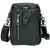 Купить Небольшая мужская кожаная сумка  Tiding Bag черная, фото , характеристики, отзывы