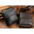 Купить Сумка-мессенджер кожаная Tiding Bag черная, фото , изображение 7, характеристики, отзывы