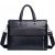 Купить Мужская сумка-портфель Tiding Bag кожаная черная, фото , изображение 2, характеристики, отзывы