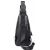 Купить Мужская сумка-слинг Tiding Bag черная, фото , изображение 3, характеристики, отзывы