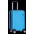 Купить Малый пластиковый чемодан на колесах 45L GD Polo голубой, фото , характеристики, отзывы