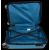 Купить Малый пластиковый чемодан на колесах 45L GD Polo голубой, фото , изображение 5, характеристики, отзывы