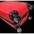 Купить Малый пластиковый чемодан на колесах 45L GD Polo красный, фото , изображение 7, характеристики, отзывы