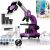 Купить Мікроскоп Bresser Junior Biolux SEL 40x-1600x Purple з адаптером для смартфона (8855600TJ5000), фото , характеристики, отзывы