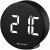Купить Часы настольные Bresser MyTime Echo FXR Black (8010071CM3WHI) Refurbished, фото , изображение 3, характеристики, отзывы