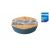 Купить Набір туристичного посуду Robens Leaf Meal Kit Ocean Blue (690277), фото , изображение 2, характеристики, отзывы
