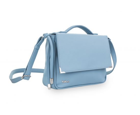 Придбати Сумка почтальонкі Crossbody синя, image , зображення 4, характеристики, відгуки