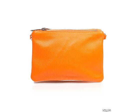 Купить Кожаная сумка Italian Bags 1723_orange, фото , характеристики, отзывы