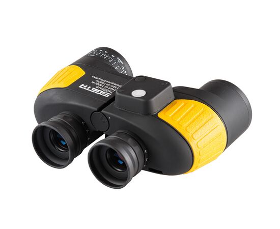 Купить Бинокль SIGETA Admiral 7x50 Yellow floating/compass/reticle морской, фото , изображение 2, характеристики, отзывы