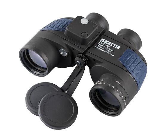 Купить Бинокль SIGETA Admiral 7x50 Blue floating/compass/reticle морской, фото , изображение 6, характеристики, отзывы