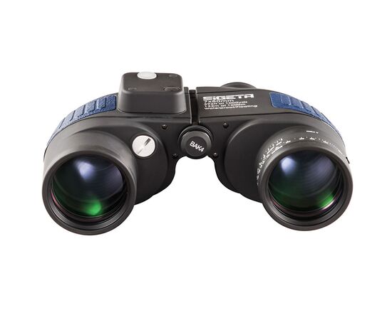 Купить Бинокль SIGETA Admiral 7x50 Blue floating/compass/reticle морской, фото , изображение 8, характеристики, отзывы