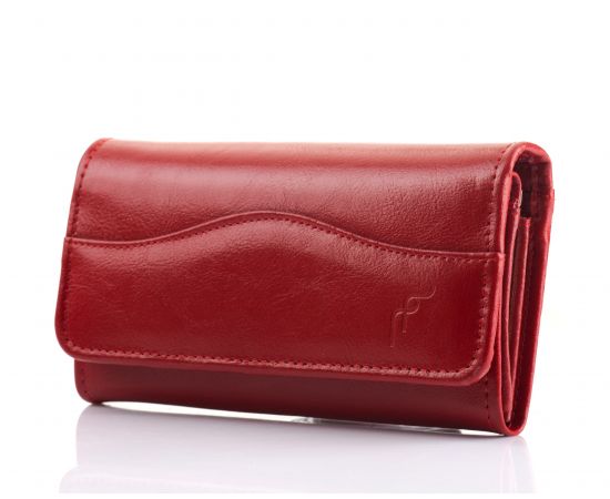 Купить Кожаный кошелек женский красный P17 Red, фото , характеристики, отзывы
