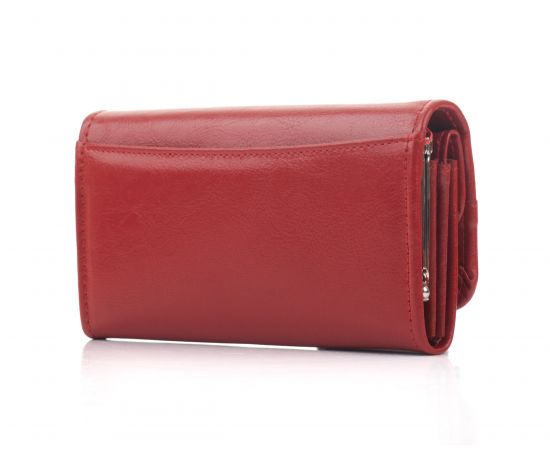 Купить Кожаный кошелек женский красный P17 Red, фото , изображение 3, характеристики, отзывы