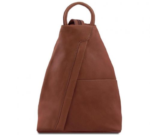 Купить Кожаный рюкзак Tuscany Leather Shanghai TL140963 (Cinnamon), фото , характеристики, отзывы