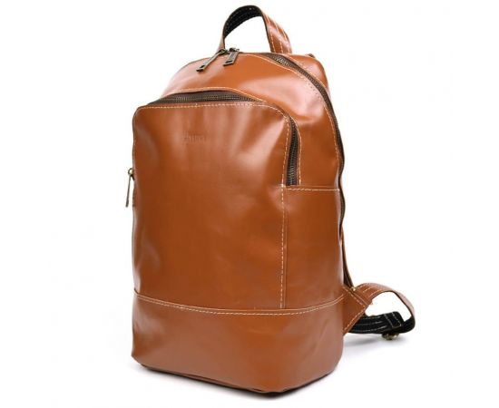 Купить Женский кожаный рюкзак TARWA GB-2008-3md гладкая кожа коньячная, фото , характеристики, отзывы
