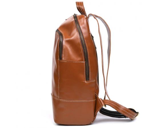 Купить Женский кожаный рюкзак TARWA GB-2008-3md гладкая кожа коньячная, фото , изображение 2, характеристики, отзывы