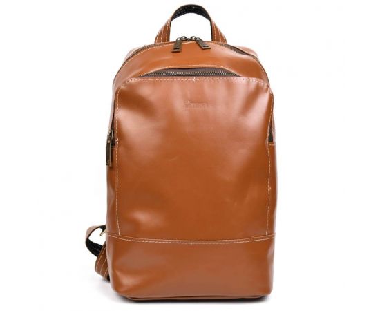 Купить Женский кожаный рюкзак TARWA GB-2008-3md гладкая кожа коньячная, фото , изображение 7, характеристики, отзывы