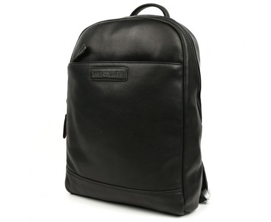 Купить Городской кожаный рюкзак HILL BURRY HB15295A черный, фото , изображение 3, характеристики, отзывы