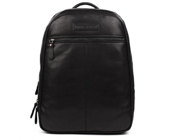Купить Большой кожаный рюкзак HILL BURRY HB4006A черный, фото , характеристики, отзывы