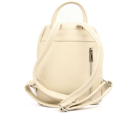 Придбати Кожаный женский рюкзак бежевый Virginia Conti Italy - VC3964fbeige, image , зображення 2, характеристики, відгуки