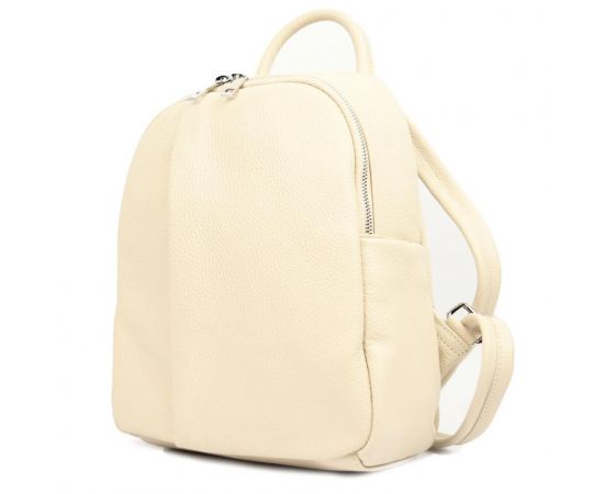 Придбати Кожаный женский рюкзак бежевый Virginia Conti Italy - VC3964fbeige, image , зображення 3, характеристики, відгуки
