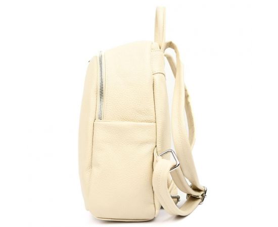 Придбати Кожаный женский рюкзак бежевый Virginia Conti Italy - VC3964fbeige, image , зображення 4, характеристики, відгуки