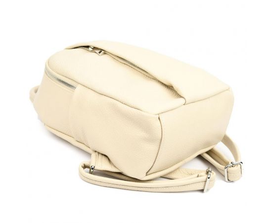 Придбати Кожаный женский рюкзак бежевый Virginia Conti Italy - VC3964fbeige, image , зображення 5, характеристики, відгуки