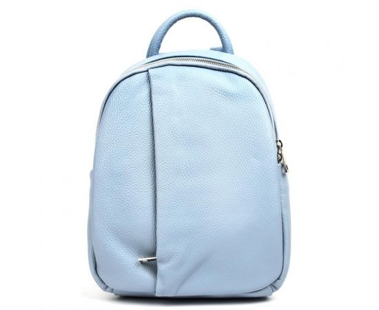 Купить Кожаный женский рюкзак голубой Virginia Conti Italy - VC3964fblue, фото , характеристики, отзывы