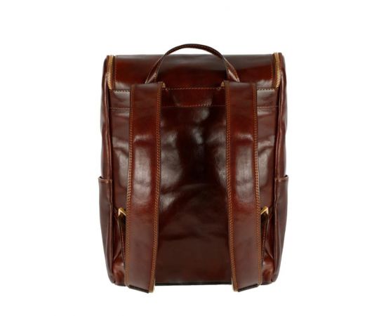 Придбати Большой кожаный рюкзак - The Odyssey  - Коричневый цвет - Time Resistance 5214401, image , зображення 8, характеристики, відгуки