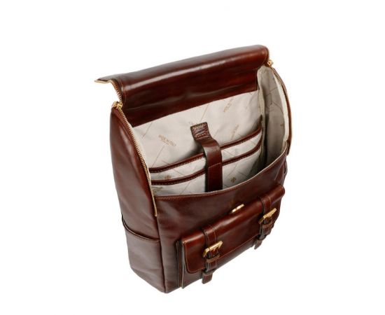 Придбати Большой кожаный рюкзак - The Odyssey  - Коричневый цвет - Time Resistance 5214401, image , зображення 9, характеристики, відгуки