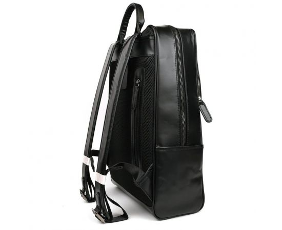 Придбати Рюкзак из натуральной кожи bx050a фирмы Bexhill черный гладкий, image , зображення 6, характеристики, відгуки