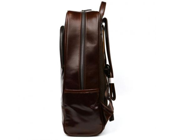 Придбати Рюкзак из натуральной кожи bx050c фирмы Bexhill кофейный гладкий, image , зображення 3, характеристики, відгуки