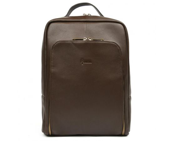 Придбати Деловой кожаный рюкзак для ноутбука 14" GC-1239-4lx TARWA, image , характеристики, відгуки
