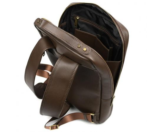 Придбати Деловой кожаный рюкзак для ноутбука 14" GC-1239-4lx TARWA, image , зображення 6, характеристики, відгуки