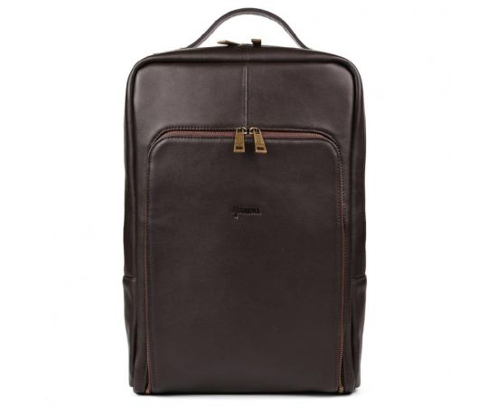 Купить Кожаный рюкзак для ноутбука 15" дюймов GC-1240-4lx в коричневом цвете, фото , характеристики, отзывы