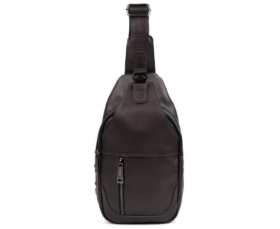 Купить Модный рюкзак слинг моношлейка из натуральной телячьей кожи TARWA GC-4004-3md, фото , изображение 7, характеристики, отзывы
