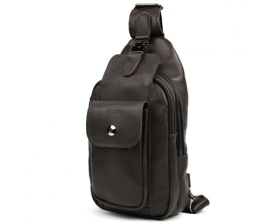 Придбати Модный рюкзак слинг на одну шлейку коричневый TARWA GC-4007-3md, image , характеристики, відгуки