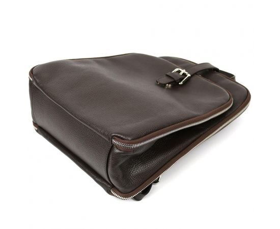 Придбати Кожаный итальянский рюкзак Firenze HB03334C кофейный, image , зображення 7, характеристики, відгуки