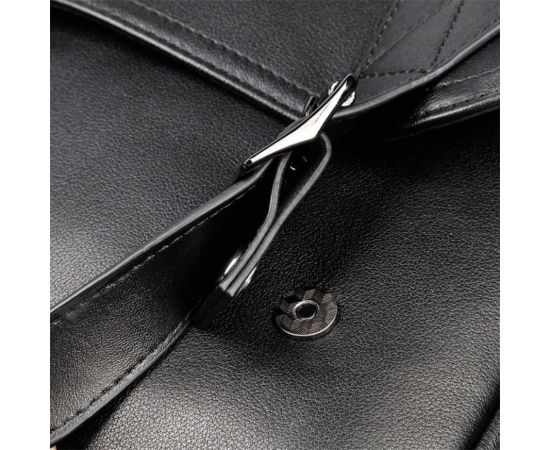 Придбати Мужской кожаный рюкзак JD2755A John McDee черный, image , зображення 7, характеристики, відгуки