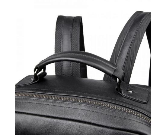 Придбати Мужской кожаный рюкзак JD2755A John McDee черный, image , зображення 8, характеристики, відгуки