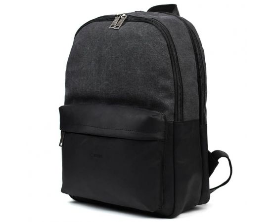 Купить Рюкзак из лошадиной кожи и канваса серый TARWA RAG-7273-3md, фото , характеристики, отзывы