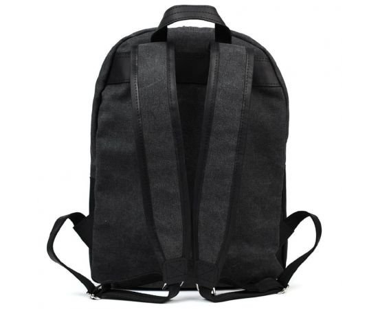 Купить Рюкзак из лошадиной кожи и канваса серый TARWA RAG-7273-3md, фото , изображение 2, характеристики, отзывы