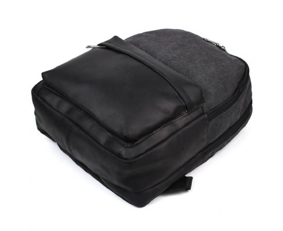 Купить Рюкзак из лошадиной кожи и канваса серый TARWA RAG-7273-3md, фото , изображение 5, характеристики, отзывы