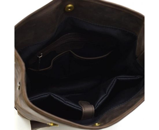 Придбати Рюкзак из натуральной кожи RR-9001-4lx TARWA красный крейзи хорс, image , зображення 7, характеристики, відгуки