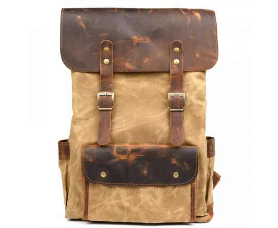 Придбати Рюкзак для ноутбука из канвас и крейзи хорс RYw-9001-4lx бренда TARWA, image , характеристики, відгуки