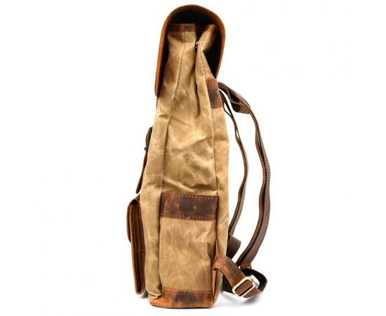 Придбати Рюкзак для ноутбука из канвас и крейзи хорс RYw-9001-4lx бренда TARWA, image , зображення 4, характеристики, відгуки