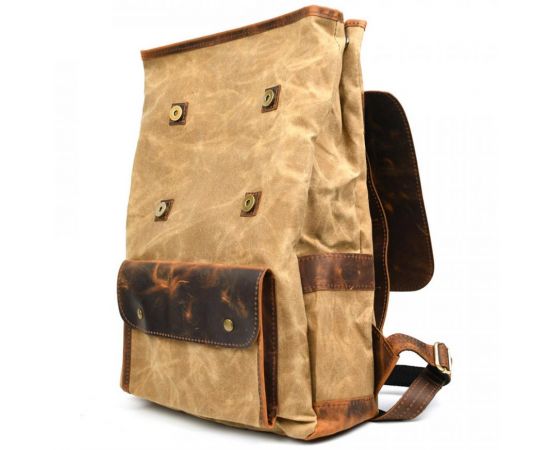 Придбати Рюкзак для ноутбука из канвас и крейзи хорс RYw-9001-4lx бренда TARWA, image , зображення 6, характеристики, відгуки