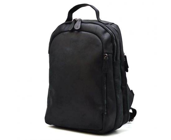 Купить Рюкзак из нубука, эксклюзивная модель, черный Tiding tid30722, фото , характеристики, отзывы