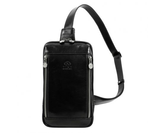 Придбати Сумка нагрудная, слинг, рюкзак на одно плечо - Kim - черная Time Resistance 5221701, image , характеристики, відгуки